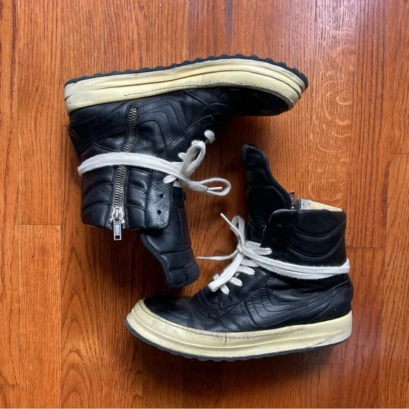 靴 Rick Owens Dunk White archive EU44 Rick Owens Dunk White archive EU44 Daft Rick Owens Dunk